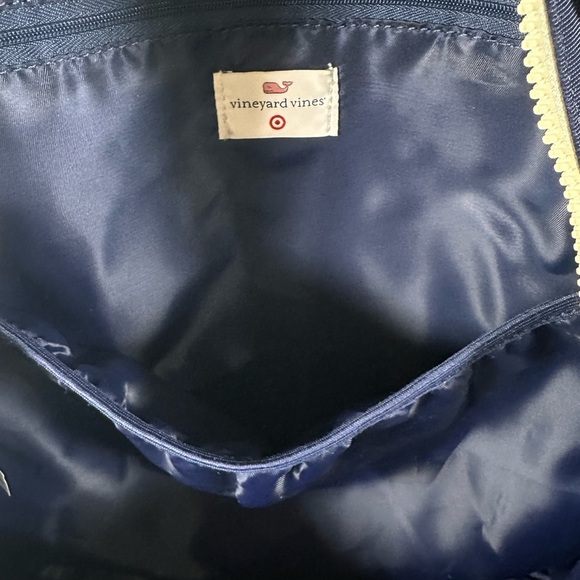 Vineyard Vines Dark Blue Backpack with Pink Accents - Picture 6 of 16